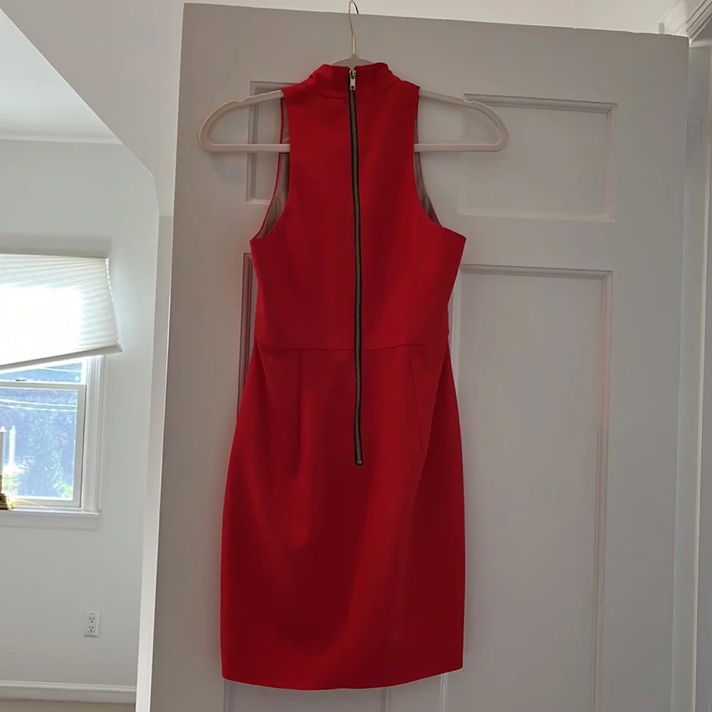Mini red holiday cocktail dress! - Picture 2 of 3